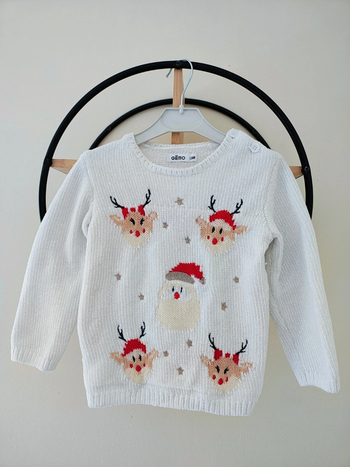 24 mois 2 ans pull de Noël Gémo
